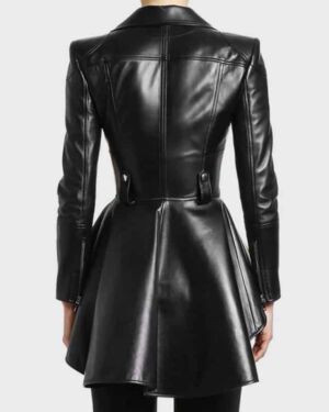McQueen Black Leather jacket