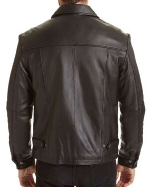 Men’s Trendy Leather jacket Open Bottom Style