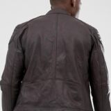 Men’s Brown Quilted Leather jacket