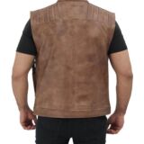 Men’s Star Wars Rise of the Skywalker Finn Leather Vest