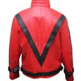 Michael Jackson Thriller Red Leather jacket