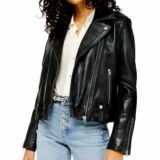 Mona Leather Biker jacket
