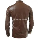 New fashion mens leather jacket