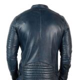 New genuine biker style leather jacket