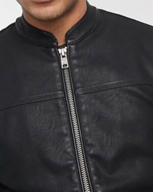Original Black Leather jacket For Men