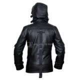 PUBG Battlegrounds Black Hoodie Leather jacket