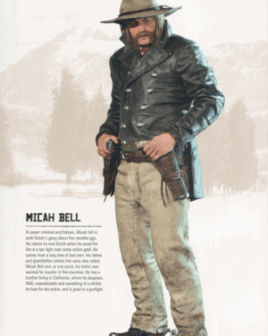 Red Dead Redemption 2 Micah Bell jacket