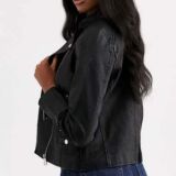 Real Leather Biker jacket for Women