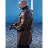 Red Notice Dwayne Johnson Leather jacket