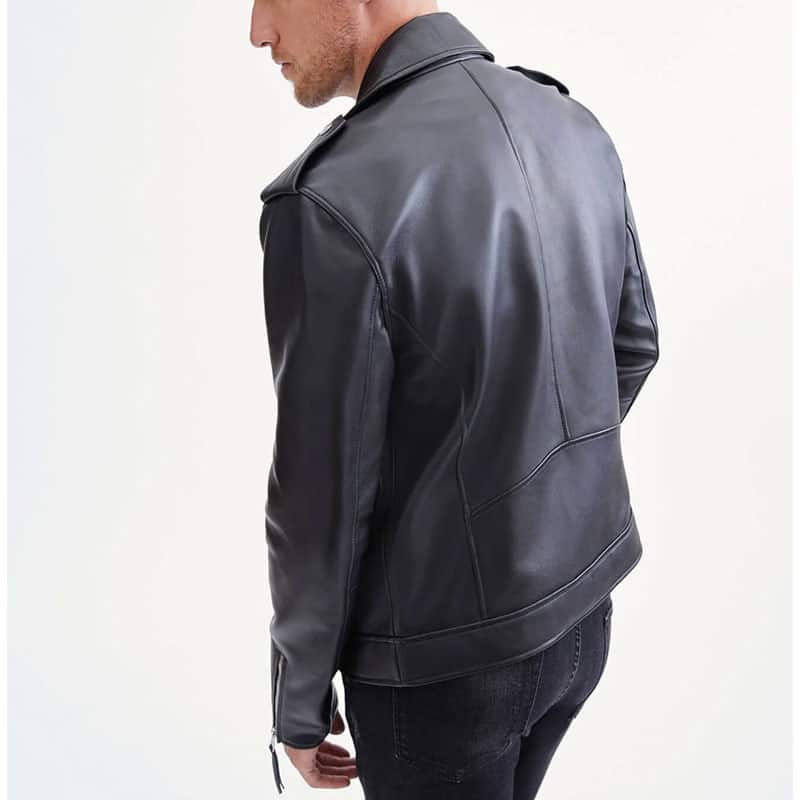SIGNATURE BIKER jacket IN BLACK