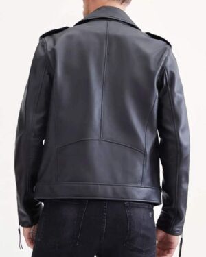 SIGNATURE BIKER jacket IN BLACK