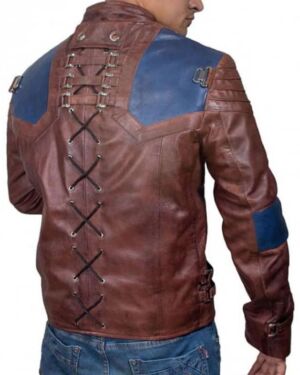Seg-El Krypton Ian Real Leather jacket For Men’s