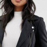 Soft Leather Women Biker jacket