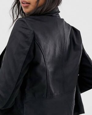Soft Leather Women Biker jacket