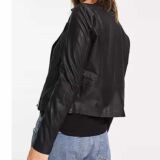 Soft Leather Women Biker jacket