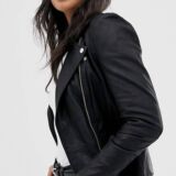 Soft Leather Women Biker jacket