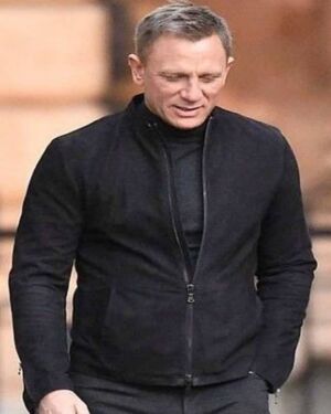 Spectre Black James Bond Suede jacket