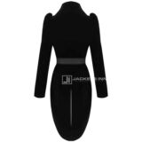 Stylish Dark Velvet Tailcoat jacket For Women