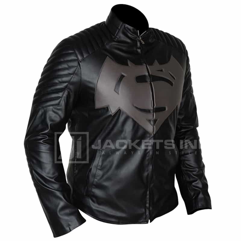 Superman Gray Black jacket with S Logo
