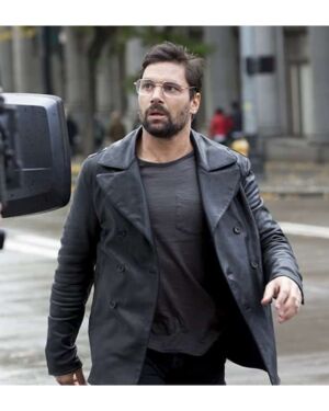 Superman Manu Bennett Leather jacket Coat