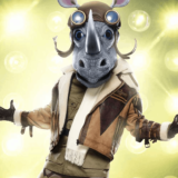 The Masked Singer Rhino jacket