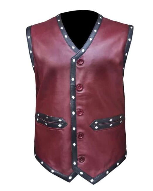 The Warriors James Remar Ajax Leather Vest 1 Thegem Product Catalog