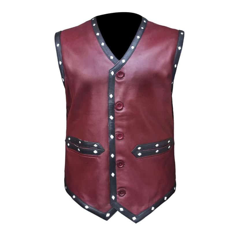 The Warriors James Remar (Ajax) Leather Vest