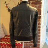 Vintage Bomber Leather jacket for Women’s