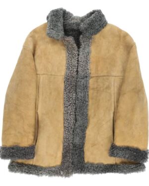 Vintage Unbranded Suede jacket – Medium Brown Leather
