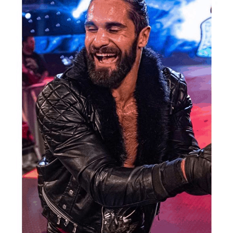 WWE Seth Rollins Leather jacket