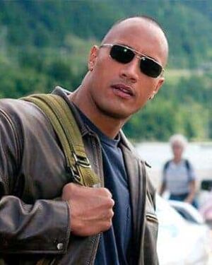 Amazing Rock New Movie Walking Tall Leather jacket