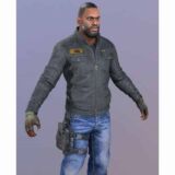 Isaac Tremaine Dead Rising 4 Leather jacket