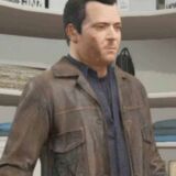 Gta 5 Micheal Hardcore Gaming Leather jacket