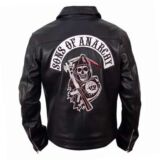 Sons of Anarchy Jax Teller Patchy Leather Vest