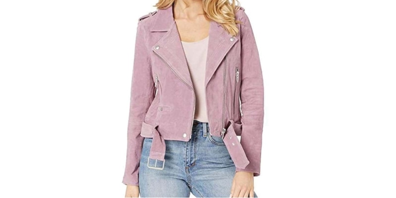 High School Musical Nini Suede Leather Jacket For Her